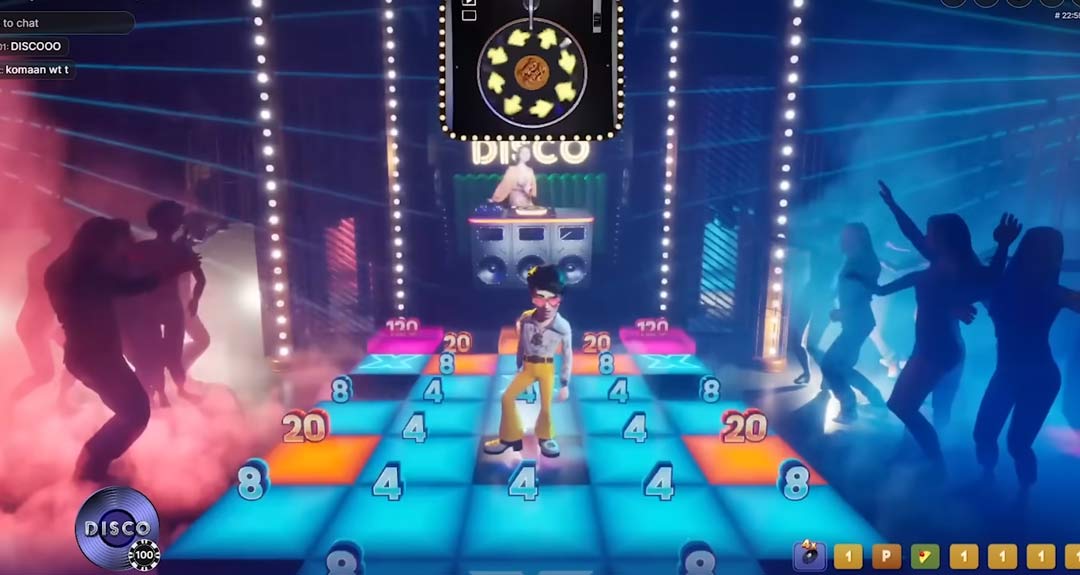 Disco bonus game