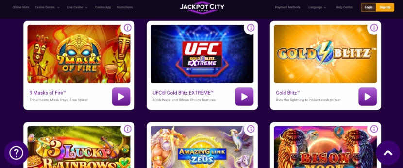 jJackpocity Slots